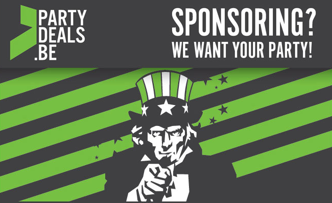 sponsorteam.be sponsoring voor evenementen, sponsoring voor party, sponsoring voor fuiven, sponsoring voor festivals